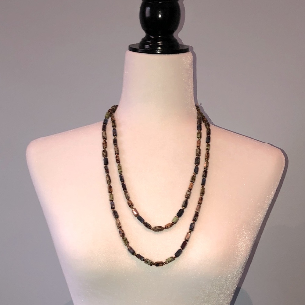 Vintage Scottish Agate/Pebble Beads - Picture 2 of 5